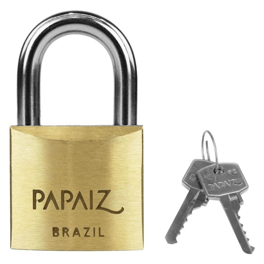 Cadeado Latão 30mm Papaiz