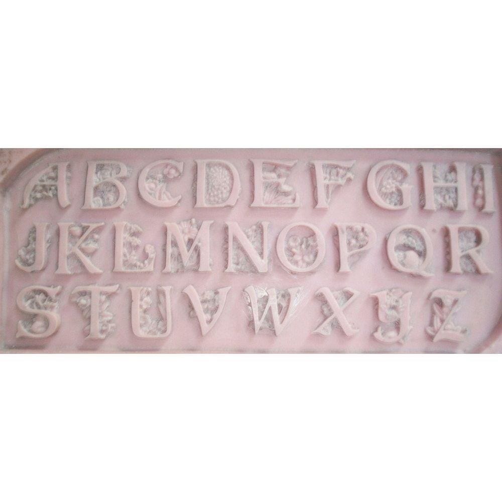 Molde De Silicone Alfabeto Grande