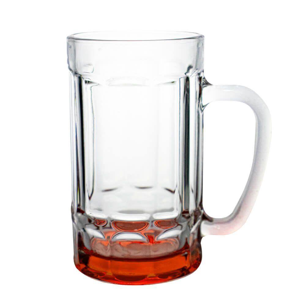 Caneca de Chopp 350ml Laranja - Casambiente