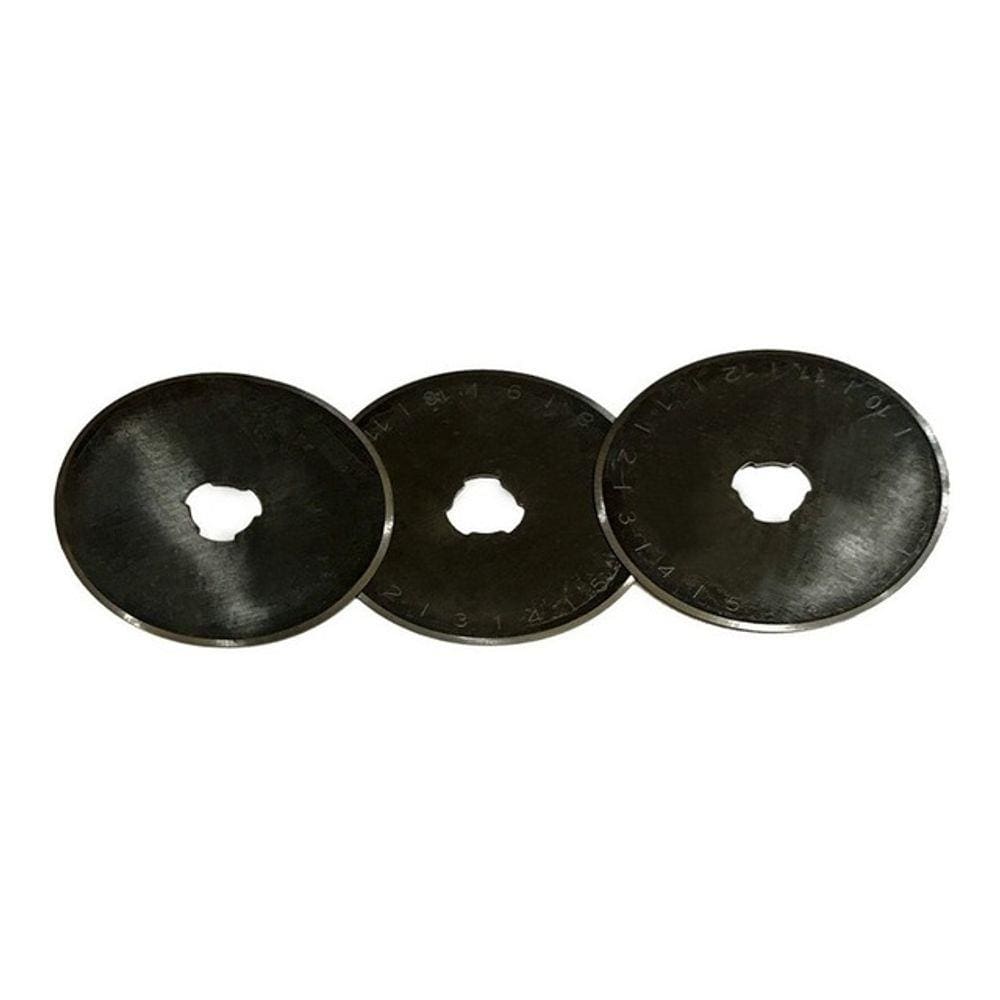 Lâmina Cortador Circular Disco Refil Afiado 45mm Kit 3 Uni