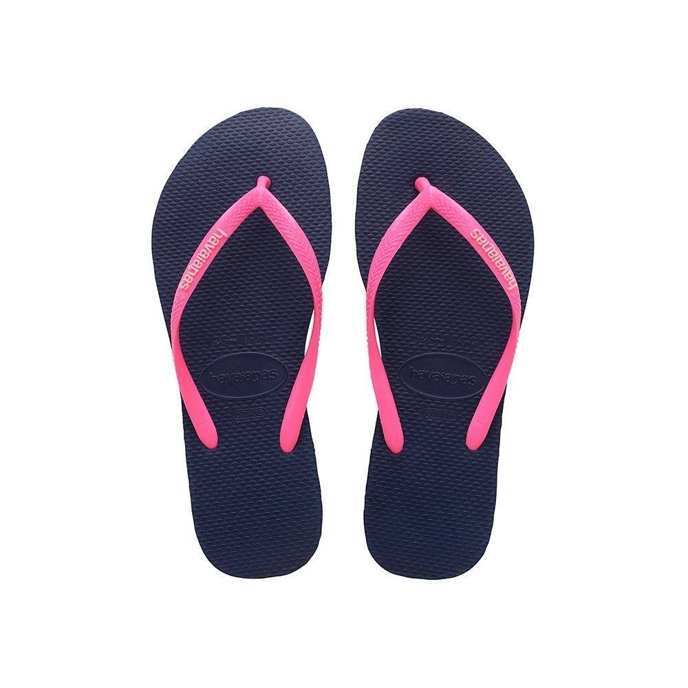  Chinelo Slim Logo Pop-Up, Havaianas, Feminino 