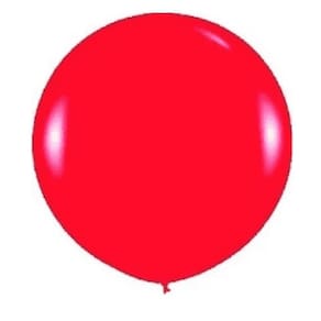 BIG BALÃO (FAT BALL) - VERMELHO - ART-LATEX Nº 250 - 1 unidade