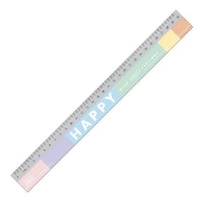 Régua Poliestireno Happy 30Cm - 315541 - Tilibra
