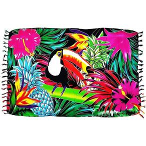 Canga De Praia Tropical Animais Vários Modelos