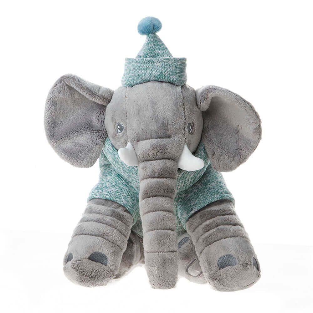 Almofada Elefante Baby - Azul
