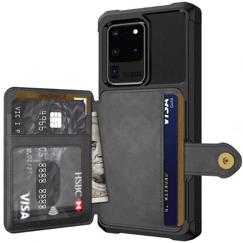 Compre Carteira De Couro Retro Capa Para Samsung Galaxy A10S A20S Huawei  Mate30 Lite Xiaomi Redmi NOTE8 Pro Pele Litchi Grain Tampa Cartões Pouch  Slot Em Granel De Cases Para Celulares 