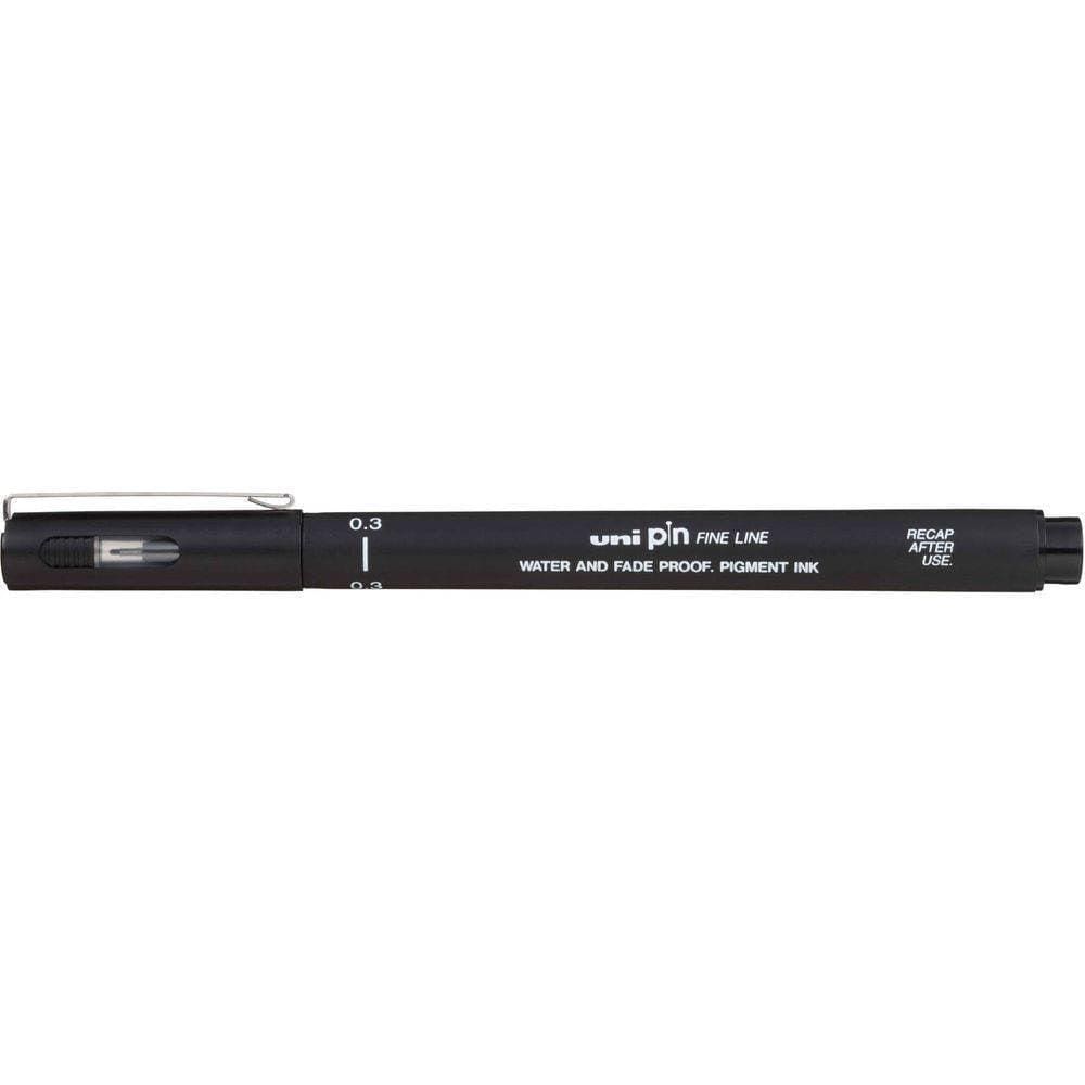 Caneta Uni-Ball Mitsubishi Uni Pin 0,3Mm Preta Unidade