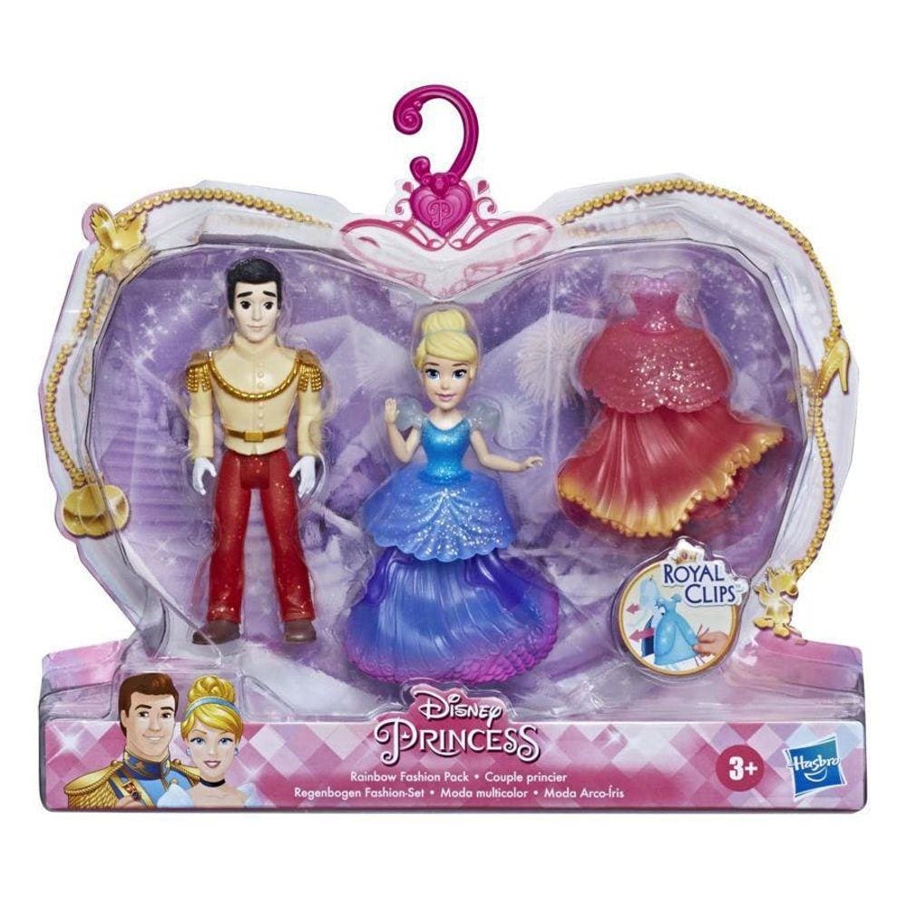 Conjunto Princesa E Príncipe Disney Sortido Unitário E9044