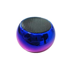 Mini Caixa De Som Speaker Bluetooth S/ Fio D-M3 Azul Grasep