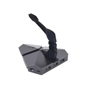 Mouse Bungee Usb Hub 3 Portas Leitor Microsd Mb-200Si C3Tech