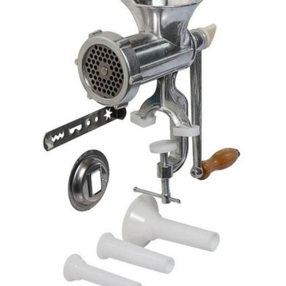 Máquina Manual De Moer Moedor De Carne Embutidos Alimentos