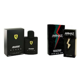 Kit Ferrari Black 125ml e Animale For Men 100ml