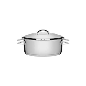 Caçarola Rasa Inox Fundo Triplo Solar 16cm 1,4L Tramontina