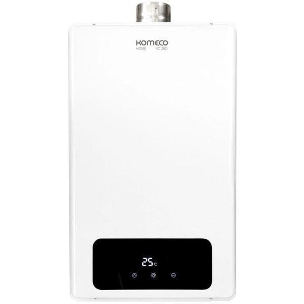 Aquecedor A Gás Glp 26L/Min Branco Ko 26D Komeco