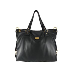 Mala Bolsa De Viagem Topgrife Couro Preto