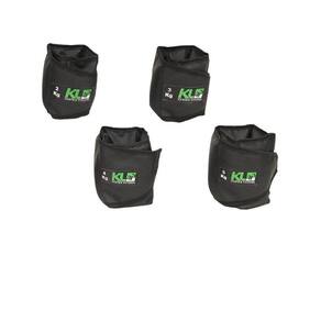 Kit Tornozeleira Caneleira Courvin De Peso 2Kg 3Kg 4Kg 5Kg