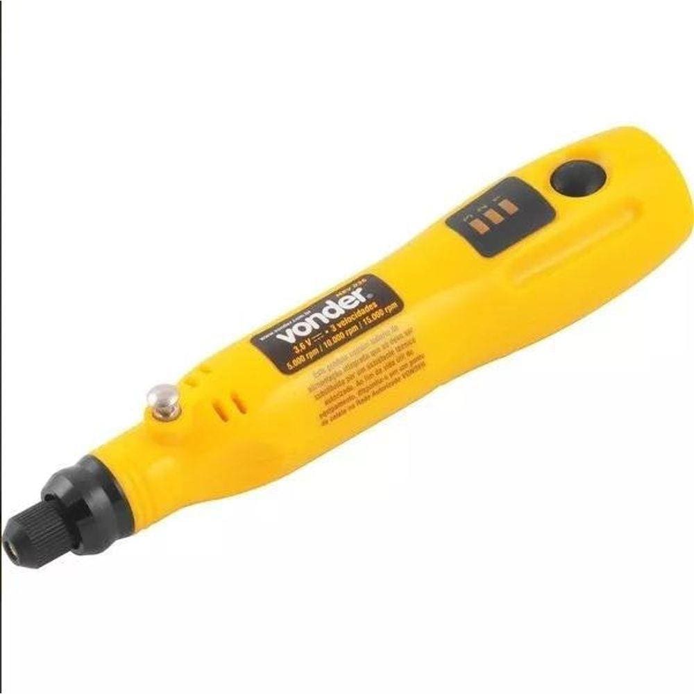 Micro retífica A Bateria, 3,6 V, Bivolt, Mbv 036, Vonder