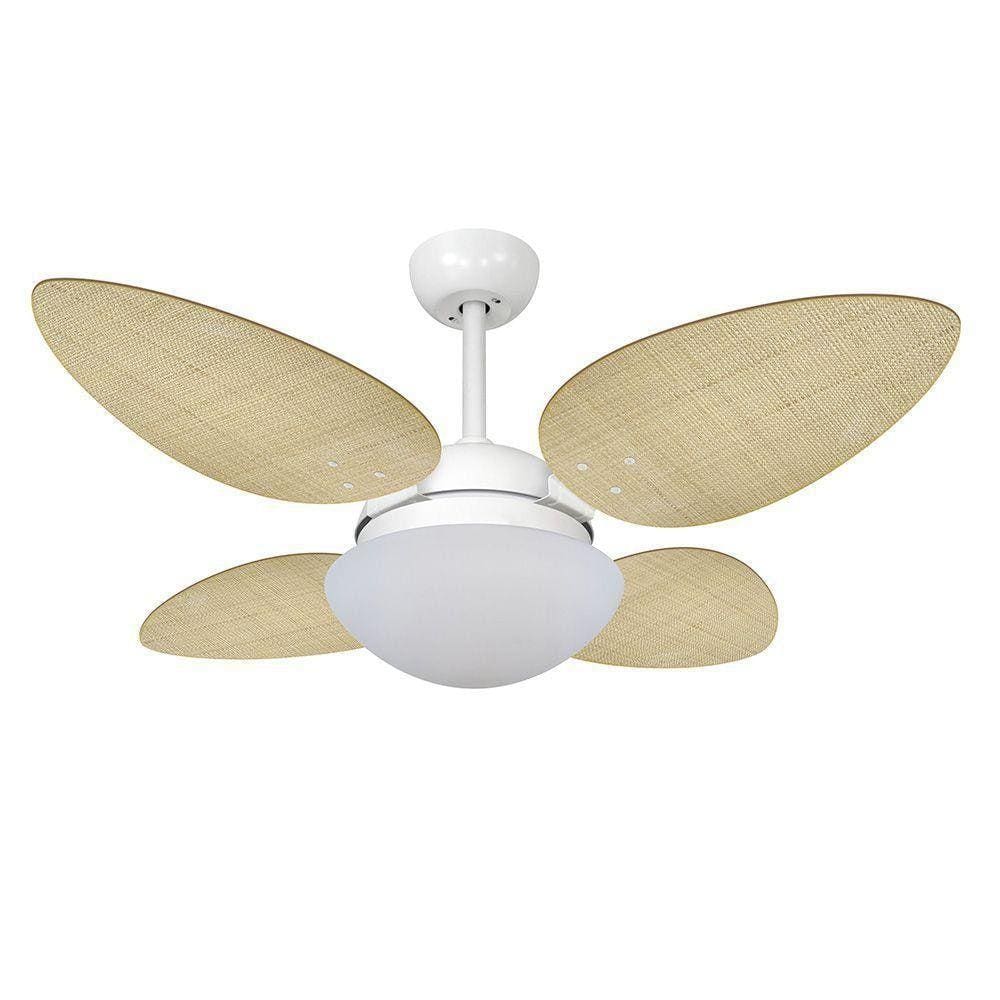 Ventilador Teto Volare Branco Vd42 4 Pás Natural - 220V