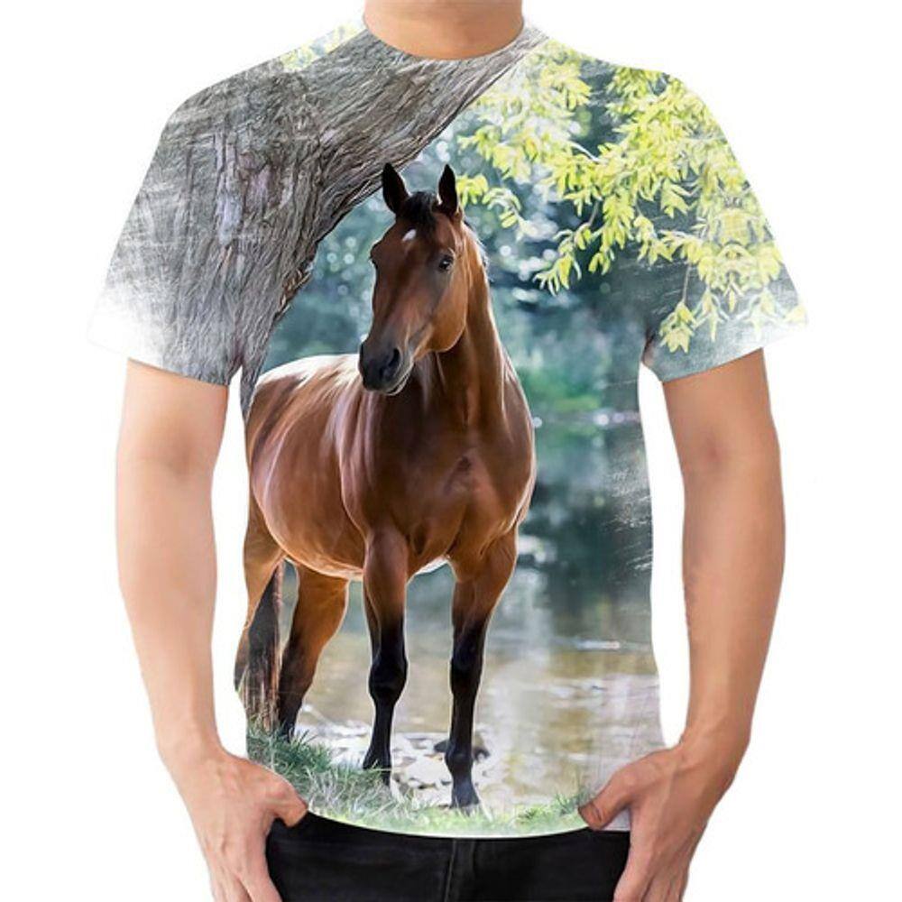 camisa personalizada cavalo
