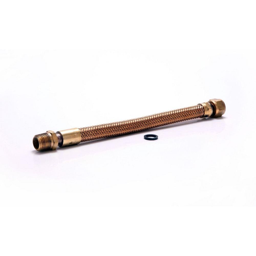 Flexivel P/Gas Latão 1/2X40Cm MF C/Malha, Emmeti