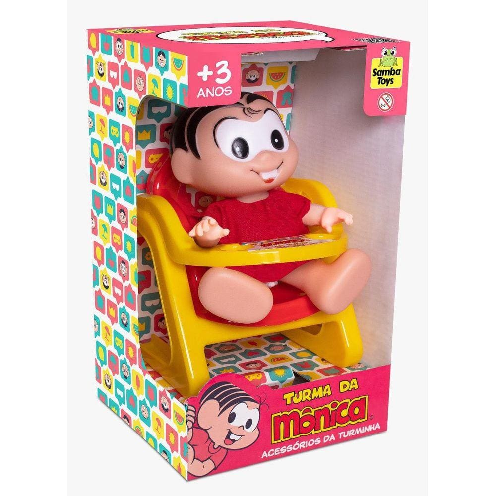Mini Cadeira De Papinha - Turma Da Mônica