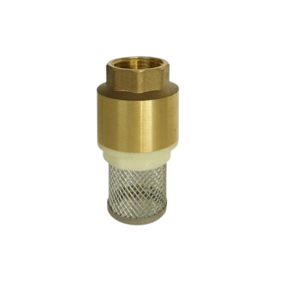 Válvula Fundo de Poço Retenção 3/4 Latão e Inox - 19405