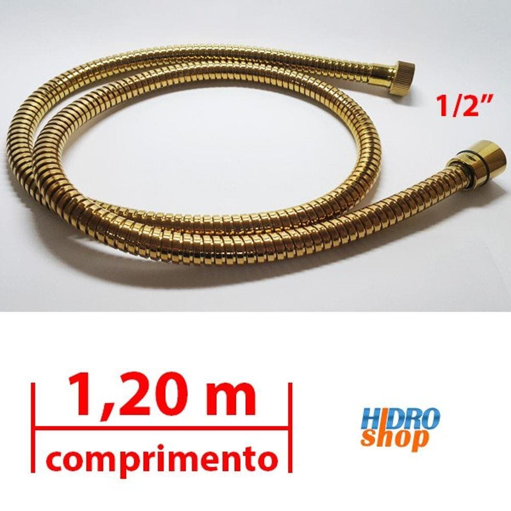 Flexível Deca Red Gold 1,20 M 1/2" - 4260000GLRD