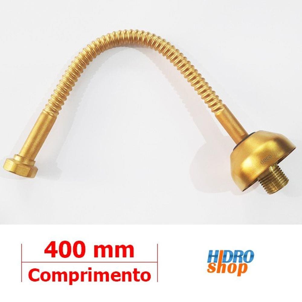 Ligação Flexível 40cm Gold Matte Deca - 4606GL040MT