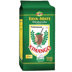 Erva-Mate De Chimarrão Mate Tradicional 1kg Ximango À Vácuo