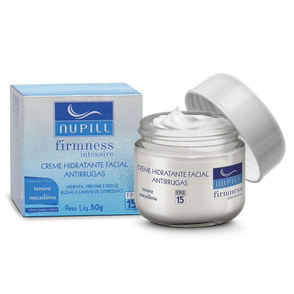 Creme Hidratante Facial Antirrugas Firmness Intensive Nupill 50g