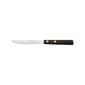 Faca para Sobremesa Tramontina com Lâmina em Aço Inox e Cabo em Madeira Polywood Castanho 3" Tramontina