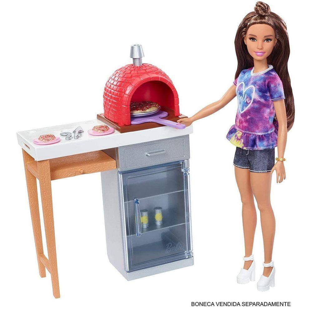 Barbie Moveis e Acessorios - Pia e Forno Mattel FXG41 em Promoção