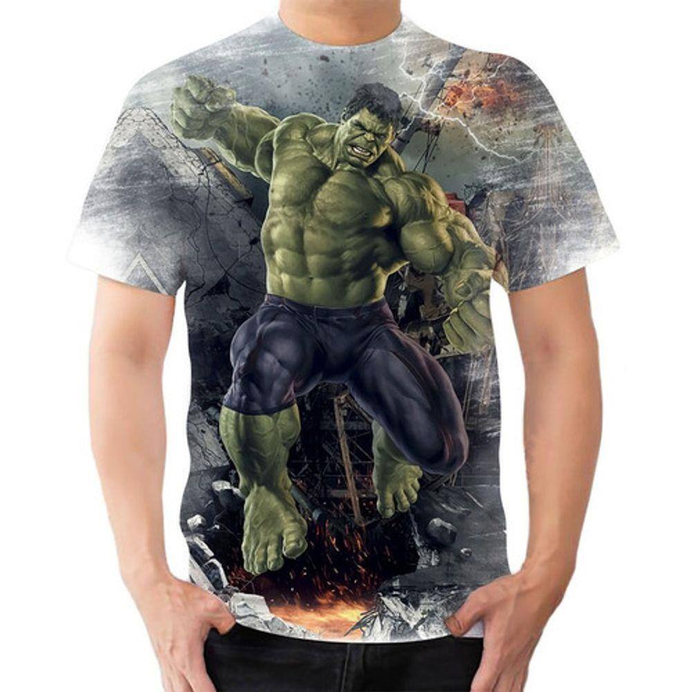 blusa personalizada do hulk