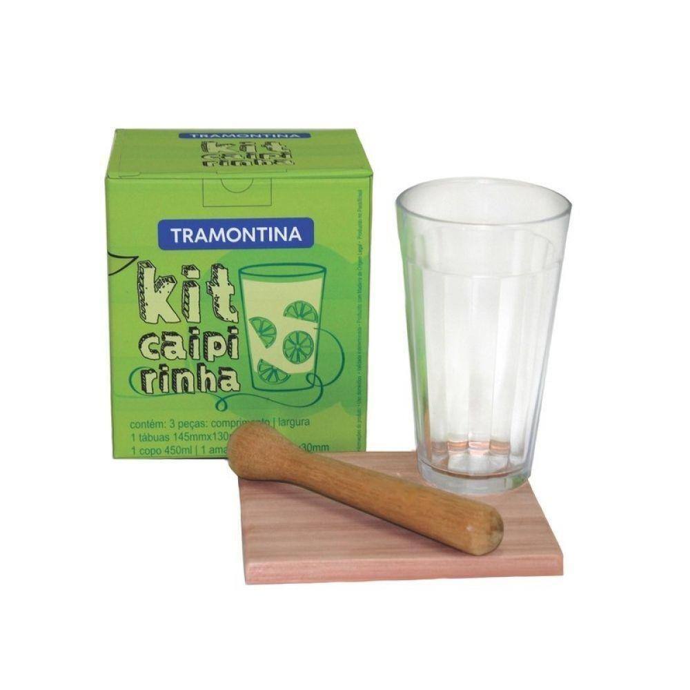 Kit Caipirinha 03 Peças Tramontina