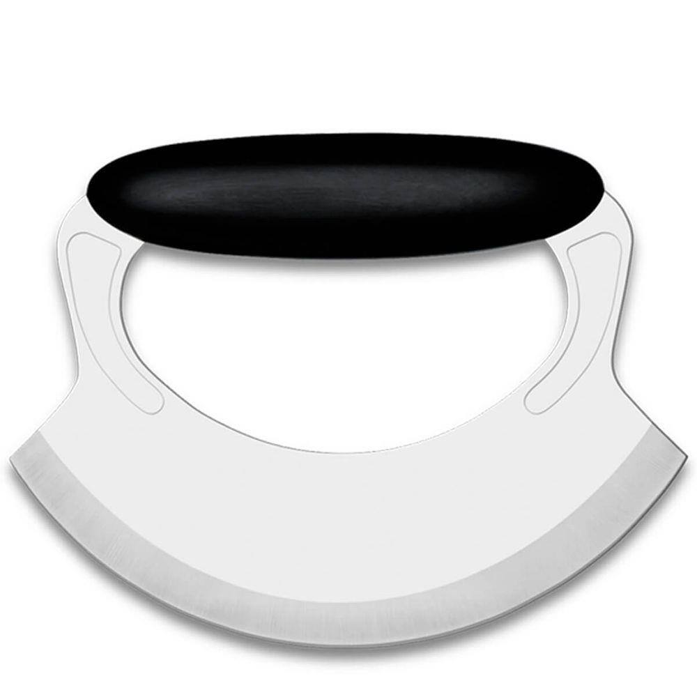 Cortador De Pizza Brinox Inox Precision Plus para Temperos Legumes 16,5cm Preto