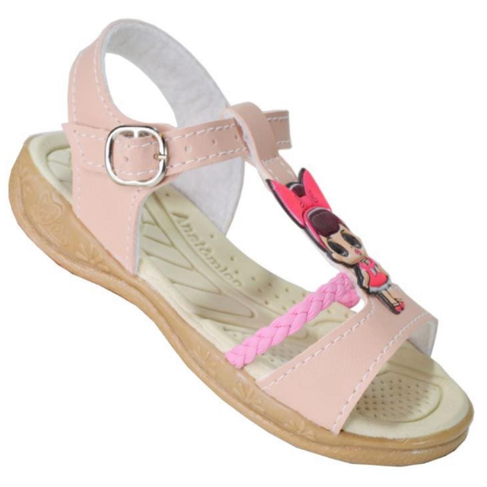 Sandália Papete Feminina Bebe Infantil Personagem De Fivela