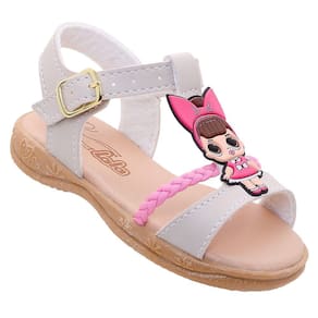 Sandália Papete Feminina Bebe Infantil Personagem De Fivela