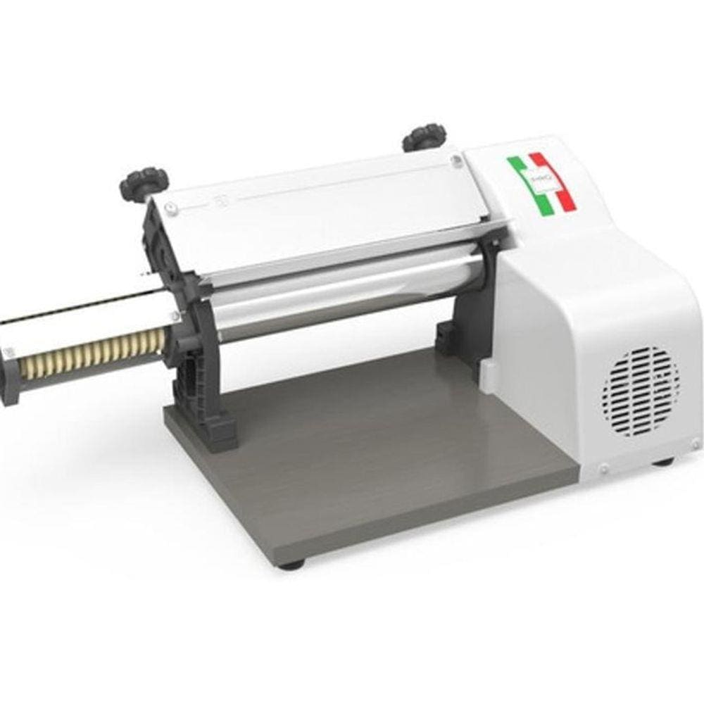Máquina De Massa 220V Elétrica Com Cortador Cilindro Pao
