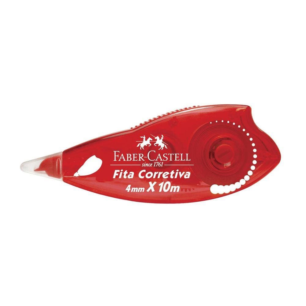 Corretivo Fita Escolar 4Mm X 10M Faber Castell