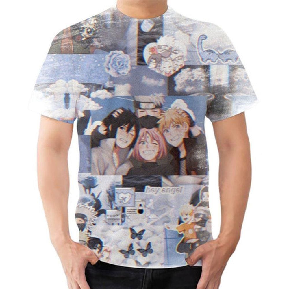 CAMISETA NARUTO E SASUKE