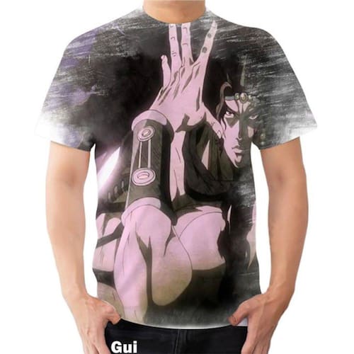 Camiseta Camisa Kars Jojo`s Bizarre Adventure Anime