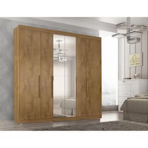 Guarda Roupa Casal Valencia 6 Portas 6 Gav C/esp