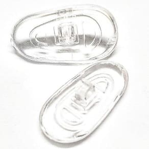 Plaqueta Silicone Para Óculos Extra Macia De Parafuso 500Un