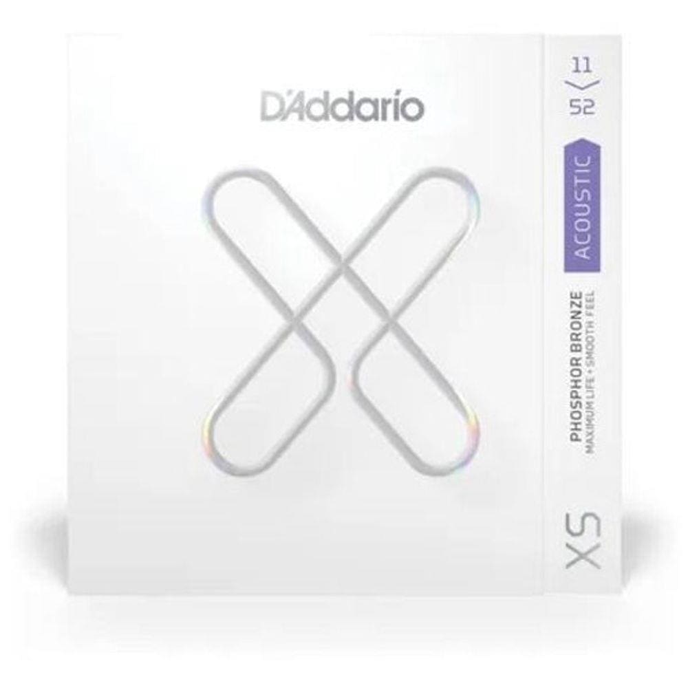 Encordoamento Xs Daddario 011/052 Violão Phosphor Lançamento