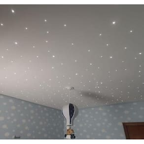 Kit Noite Estrelada Fibra Ótica Efeito Estrelado 300 Mix Rgb