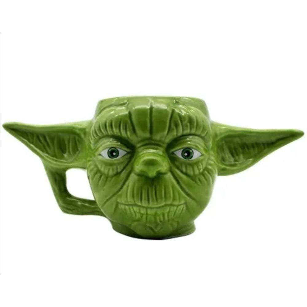 Caneca Star Wars 3D Mestre Yoda Zona Criativa Disney Oficial