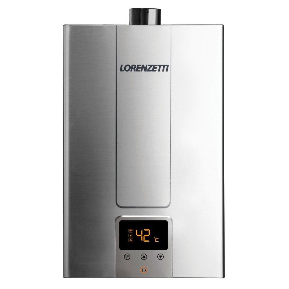 Aquecedor Lorenzetti Lz 1600Di Prata Gn 15 Litros