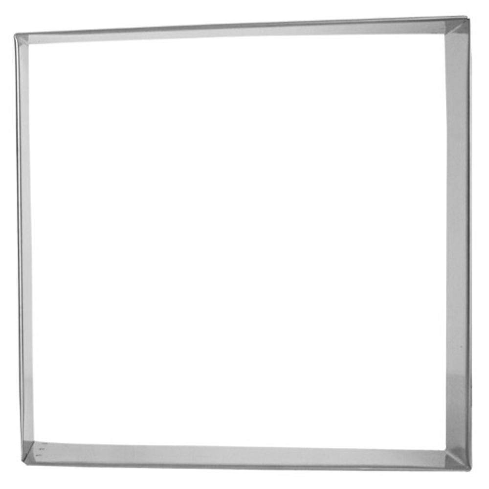 Aro Cortador Quadrado 17 X 5 Cm Em Inox