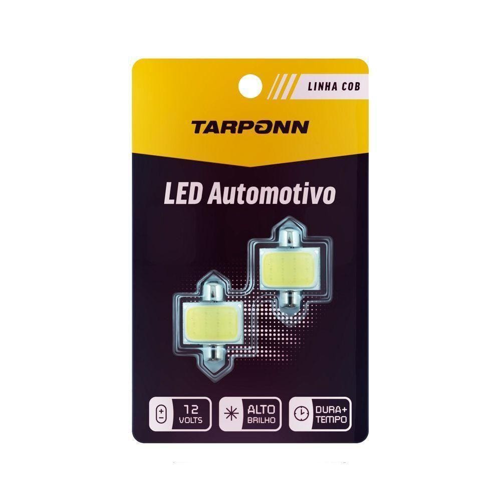 Lampada Led Tarponn Torpedo Sj-cob-12c 31mm
