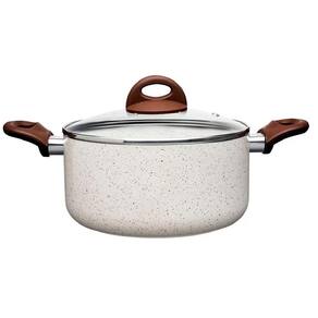 Caçarola Antiaderente 20Cm Granada Indução Brinox 2,55L
